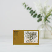 CARTE DE VISITE VILLE VISAGE CHEST (Debout devant)