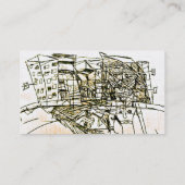 CARTE DE VISITE VILLE VISAGE CHEST (Dos)