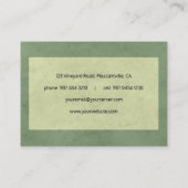 Carte De Visite Vin (Dos)