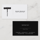 Carte De Visite Vin | Corkvis II (Devant / Derrière)