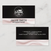 Carte De Visite Vin de plein air | Arrière - plan de la trempe de  (Devant / Derrière)