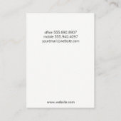 Carte De Visite Vin | Splash II (Dos)