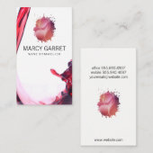 Carte De Visite Vin | Vin (Devant / Derrière)