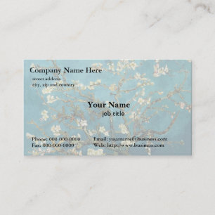 Carte De Visite Vincent van Gogh, Amandier en fleurs