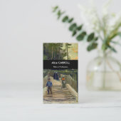 Carte De Visite Vincent van Gogh - Chemin en pente à Montmartre (Debout devant)