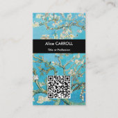 Carte De Visite Vincent van Gogh - Floraison de l'amandier - Code (Devant)