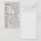 Carte De Visite Vincent Van Gogh - Great Peacock Moth Fine Art (Devant / Derrière)