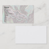 Carte De Visite Vincent Van Gogh - Great Peacock Moth Fine Art (Devant / Derrière)