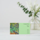 Carte De Visite Vincent van Gogh, Irises (Debout devant)