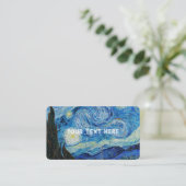 Carte De Visite Vincent Van Gogh La Nuit étoilée (Debout devant)