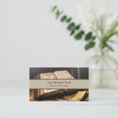 Carte De Visite Vincent van Gogh : La vie morte avec la Bible (Debout devant)