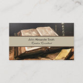 Carte De Visite Vincent van Gogh : La vie morte avec la Bible (Devant)