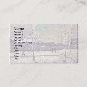 Carte De Visite Vincent Van Gogh - La Vieille Gare d'Eindhoven