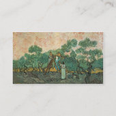 Carte De Visite Vincent van Gogh | les récolteuses olives, (Dos)
