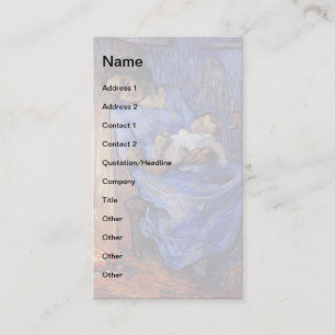 Carte De Visite Vincent Van Gogh - L'Homme est en Mer Beaux-Arts