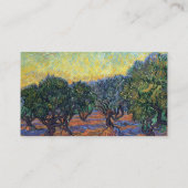 Carte De Visite Vincent Van Gogh Olive Grove Impressionnisme Art (Dos)
