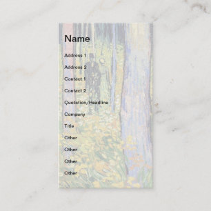 Carte De Visite Vincent Van Gogh - Sous-croissance à deux chiffres