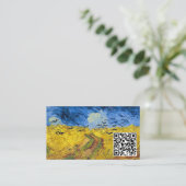 Carte De Visite Vincent van Gogh - Wheatfield with Crows (Debout devant)