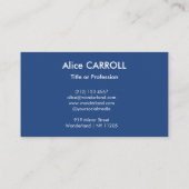 Carte De Visite Vincent van Gogh - Wheatfield with Crows (Dos)