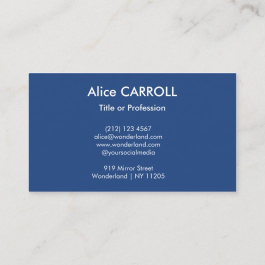 Carte De Visite Vincent van Gogh - Wheatfield with Crows (Dos)