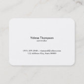 Carte De Visite Vineyard (Dos)