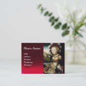 CARTE DE VISITE VINEYARD GRAPES ANTIQUE DÉGUSTATION DE VIN SCEAU D (Debout devant)