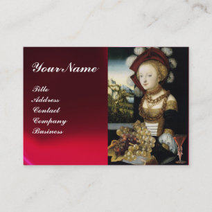 CARTE DE VISITE VINEYARD GRAPES ANTIQUE DÉGUSTATION DE VIN SCEAU D