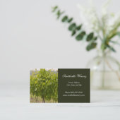 Carte de visite vinicole (Debout devant)