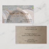 Carte de visite vinicole Barrels (Devant / Derrière)