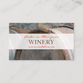 Carte de visite vinicole Wine Bar (Devant)