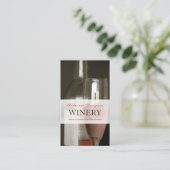 Carte de visite vinicole Wine Bar (Debout devant)
