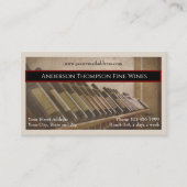 Carte de visite vinicole Wine Bar (Devant)