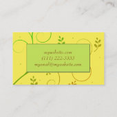 Carte De Visite Vins errants (Dos)