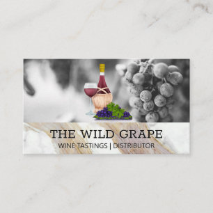 Carte De Visite Vins et raisins   Vignoble   Appt