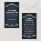 Carte De Visite Vins Inséparables, (Devant / Derrière)