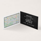 Carte De Visite Vins & Raisins, Bar à vin/Winer en tableau, Détail (Intérieur)