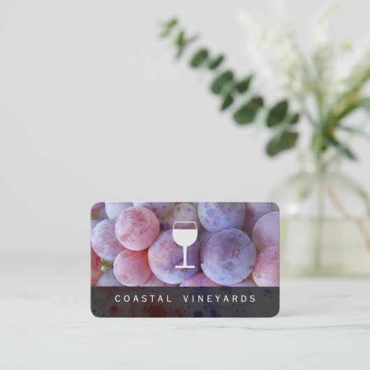 Carte De Visite Vins Vins Vins Vins (Debout devant)