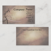 Carte de visite vintage (Devant / Derrière)