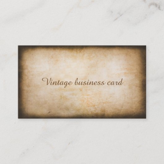 Carte de visite vintage (Devant)