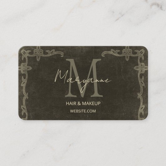 Carte de visite vintage (Devant)