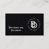 Carte de visite vintage (Devant)