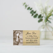 Carte de visite vintage (Debout devant)