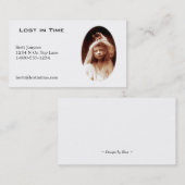 Carte de visite vintage (Devant / Derrière)