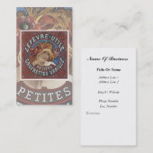 Carte de visite vintage (Devant / Derrière)