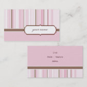 CARTE DE VISITE :: vintage 4 (Devant / Derrière)