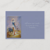 Carte de visite vintage à vélo (Dos)