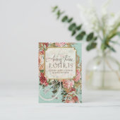 Carte De Visite Vintage Antique Roses (Debout devant)