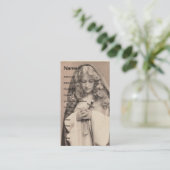 Carte De Visite Vintage Belle Dame (Debout devant)