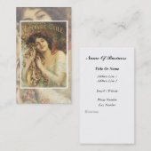 Carte de visite Vintage Biscuit (Devant / Derrière)