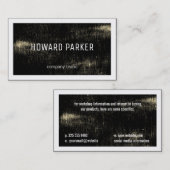 Carte De Visite Vintage | Bordure (blanche) (Devant / Derrière)